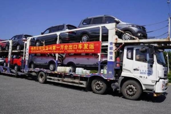 New Longma Auto sewqiyata 10,000-emîn wesayîta hinardekirinê pêşwazî dike